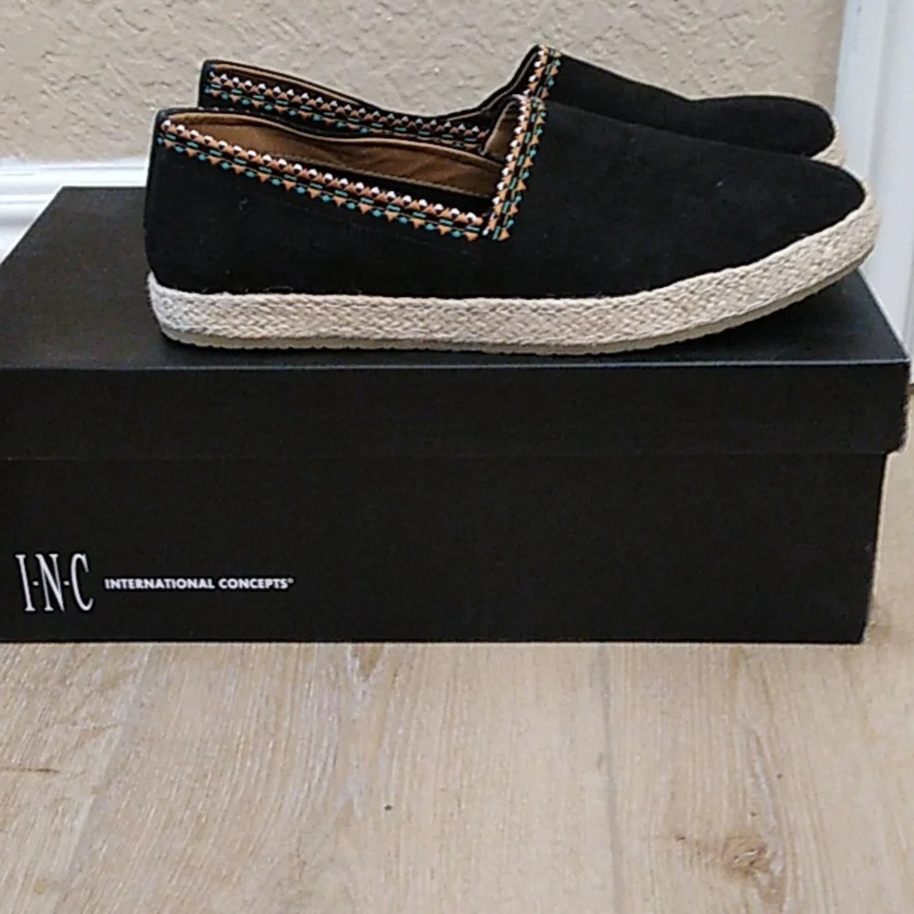 INC Black Sandals - Picture 2 of 3